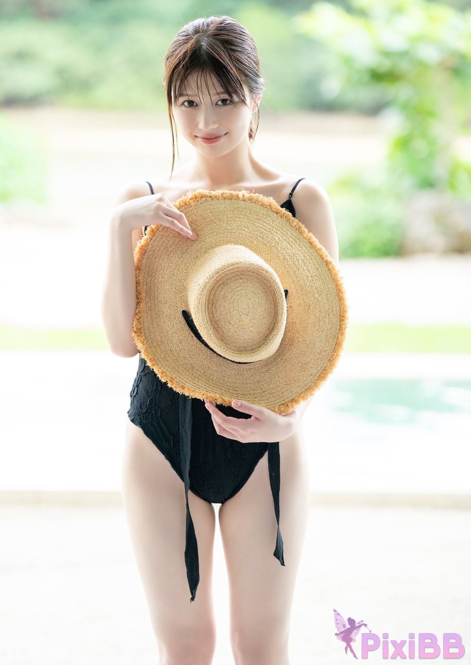 Japanese Idol Yuzuha Saeki Teak Leaf Digital Exclusive YJ PHOTO BOOK Waves theyre calling PixiBB (53)
